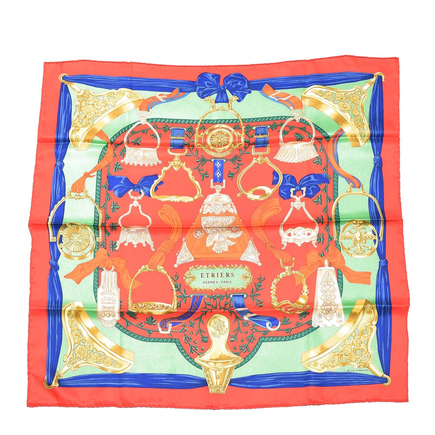 Silk Etriers Scarf 65