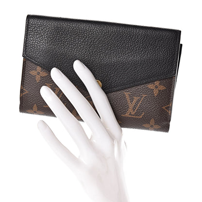 Louis Vuitton Monogram Pallas Compact Wallet Black 2 of 7