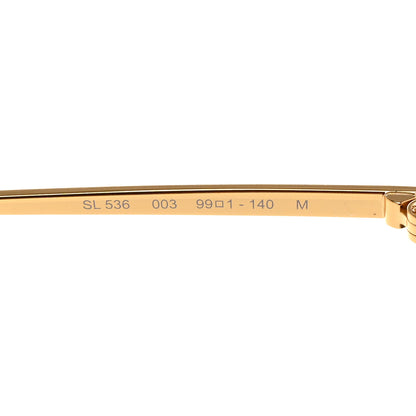 Saint Laurent Metal Cat Eye SL536 Sunglasses Gold 7 of 8