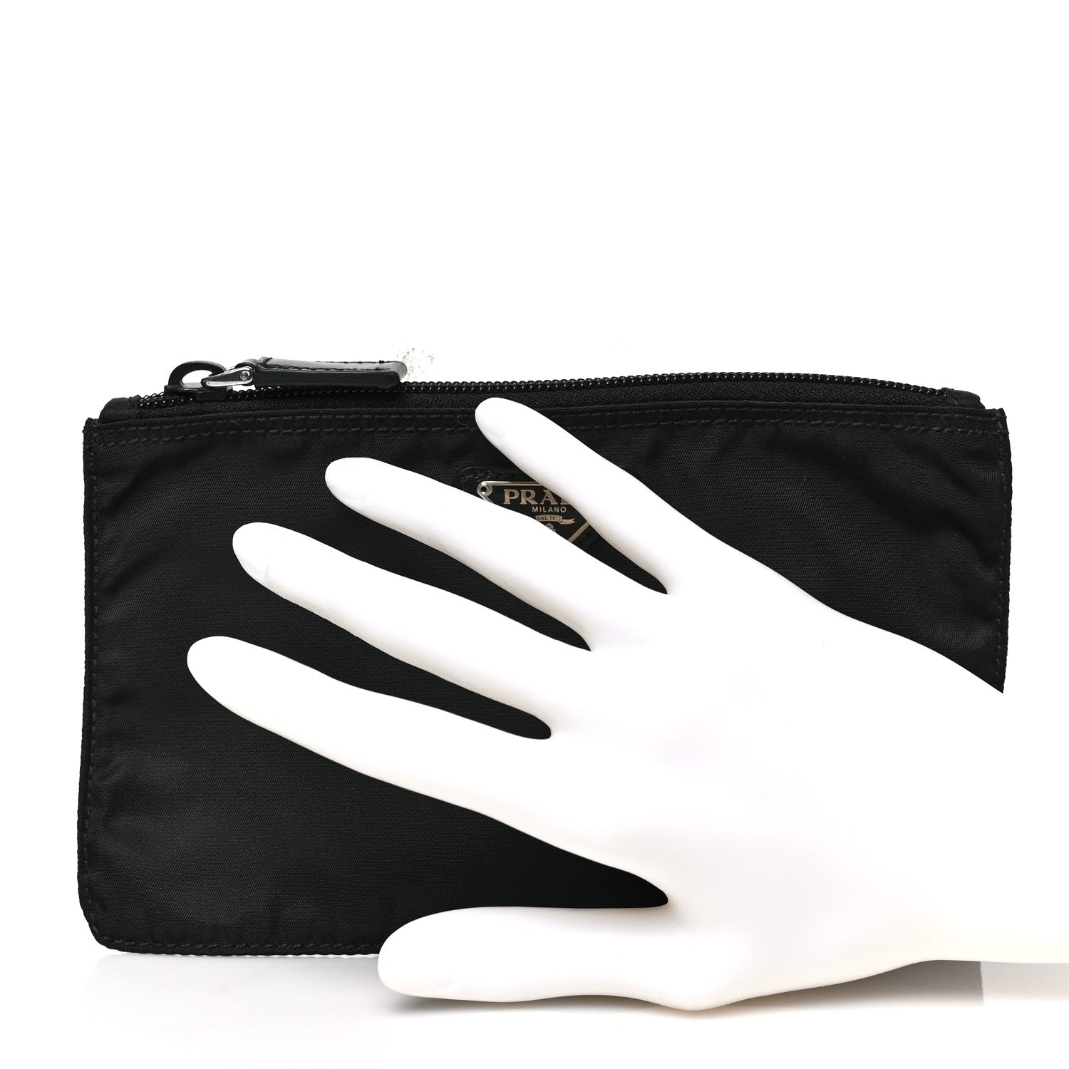 Prada Nylon Tessuto Cosmetic Pouch Black 2 of 6