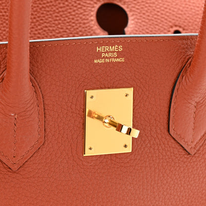 Hermes Togo Birkin 30 Cuivre 6 of 11