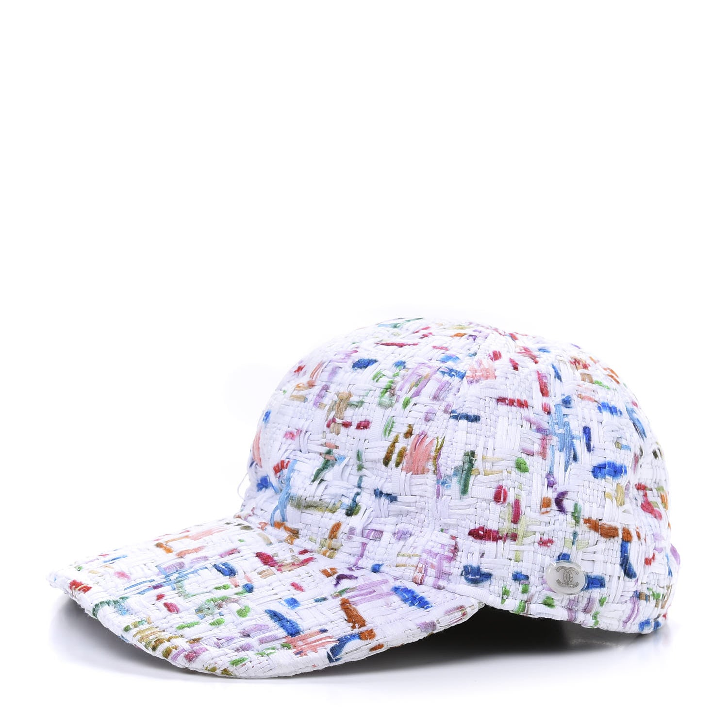 Chanel Tweed Cap Hat Multicolor 1 of 8