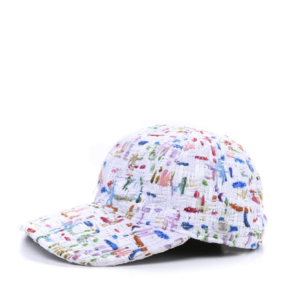 Chanel Tweed Cap Hat Multicolor 1 of 8