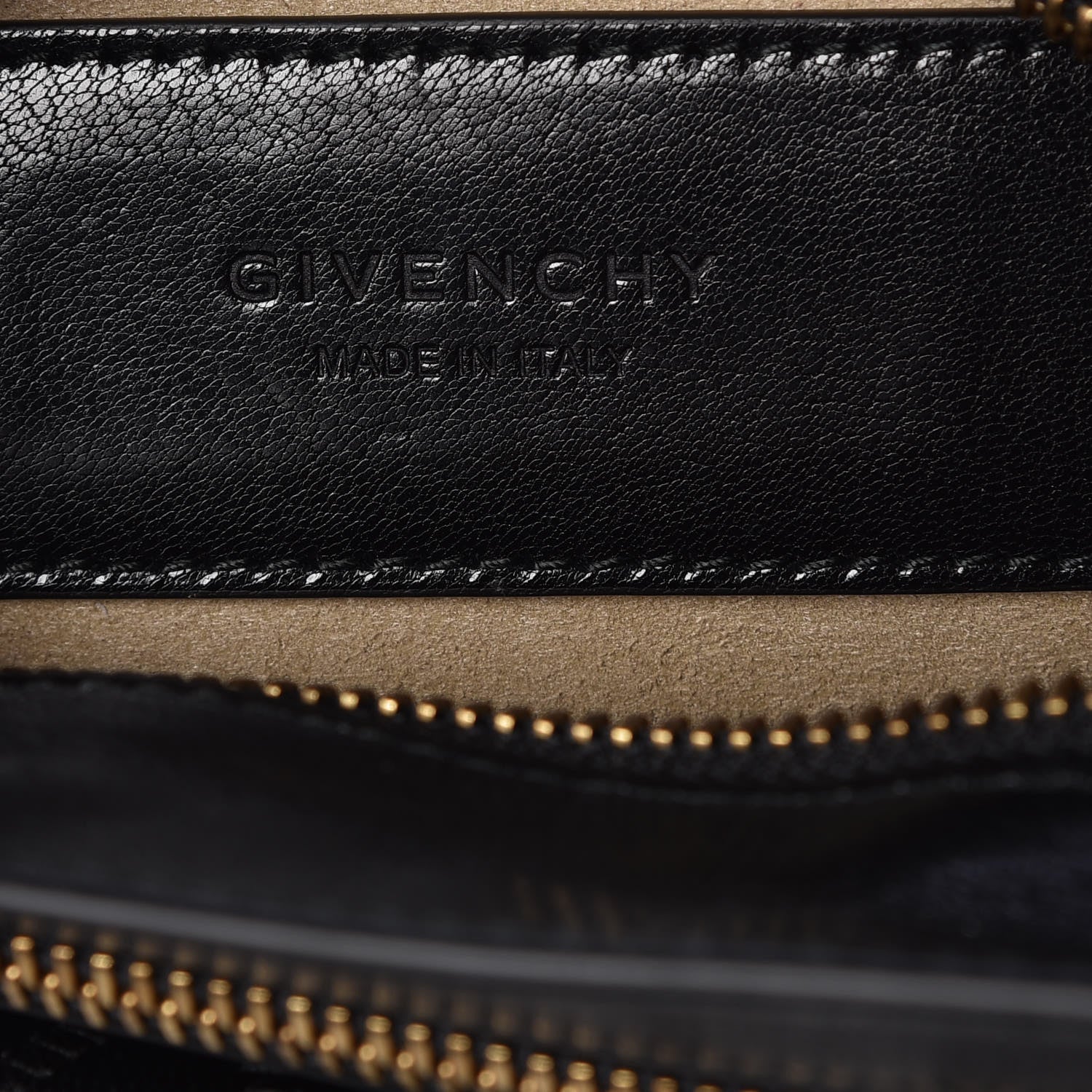 Givenchy Goatskin Diamond Quilted Pocket Crossbody Black 6 of 8