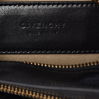 Givenchy Goatskin Diamond Quilted Pocket Crossbody Black 6 of 8
