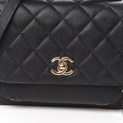 Chanel Caviar Quilted Small Business Affinity Flap Black 10 of 11