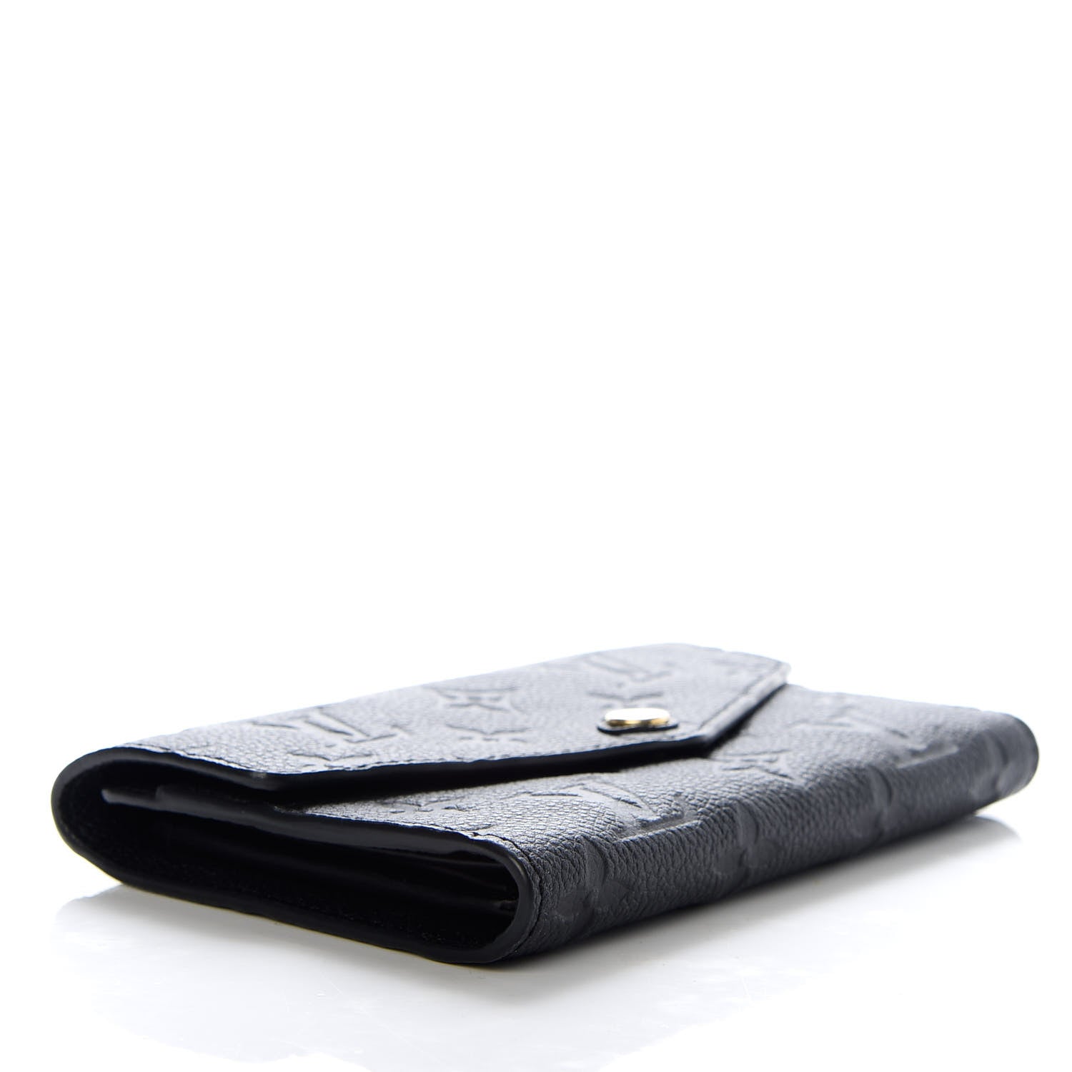 Louis Vuitton Empreinte Compact Curieuse Wallet Black 4 of 9