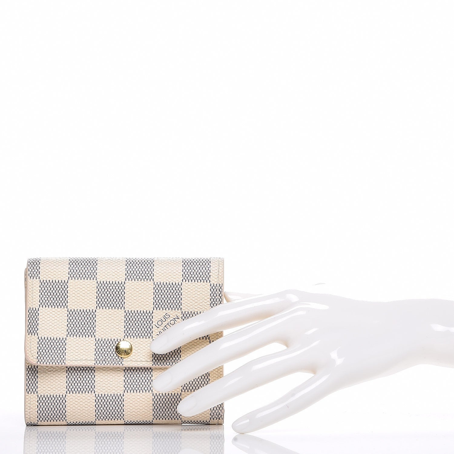 Louis Vuitton Damier Azur Anais Wallet 2 of 8