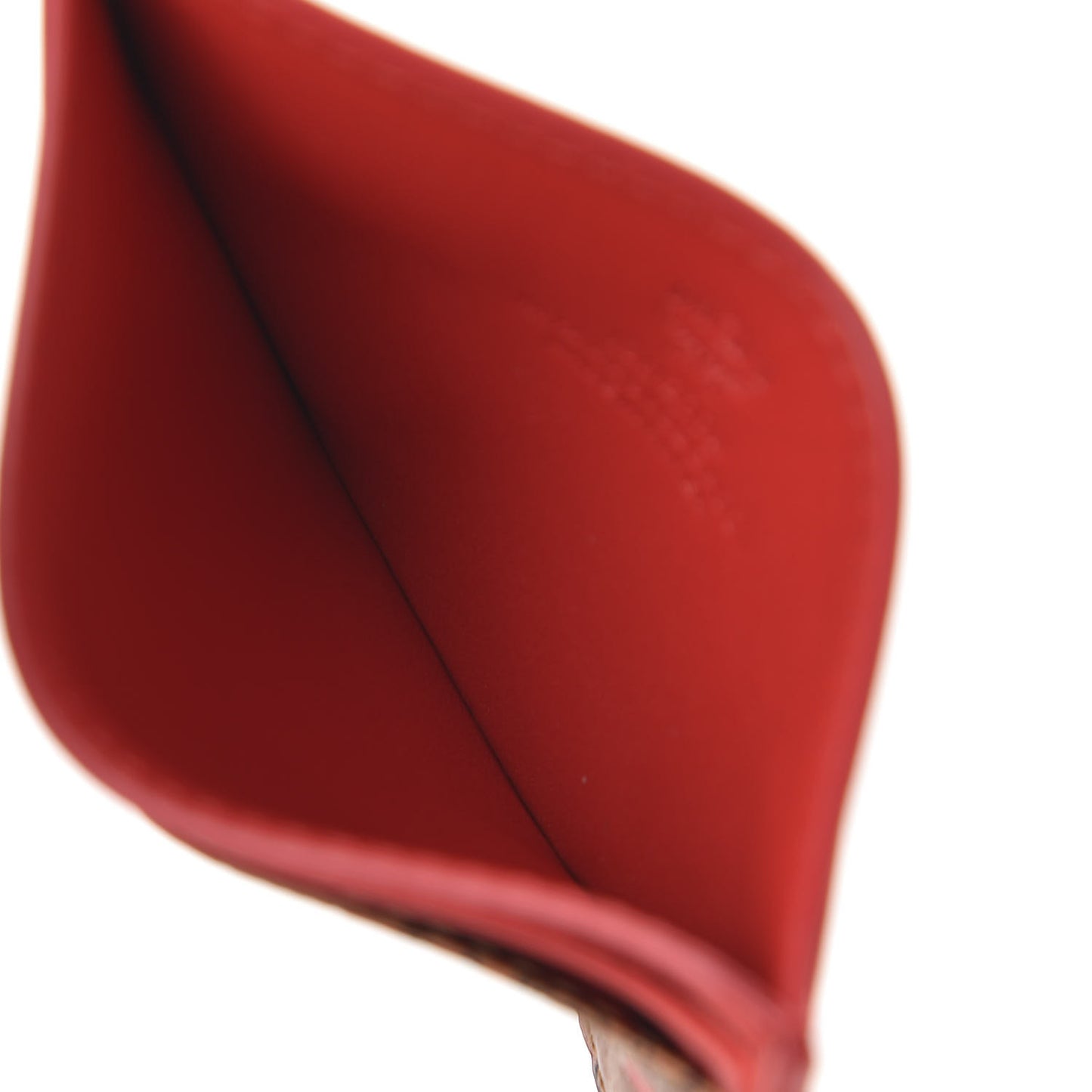 Skyoptic Visetos Spectrum Diamond Card Case Cognac