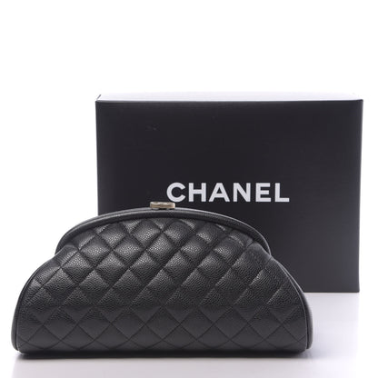 Chanel Caviar Quilted Timeless Clutch Black 11 of 11
