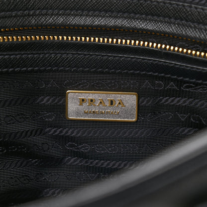 Prada Saffiano Lux Petite Bowler Black 5 of 8