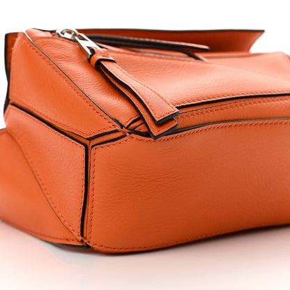 Loewe Calfskin Mini Puzzle Bumbag Orange 9 of 10