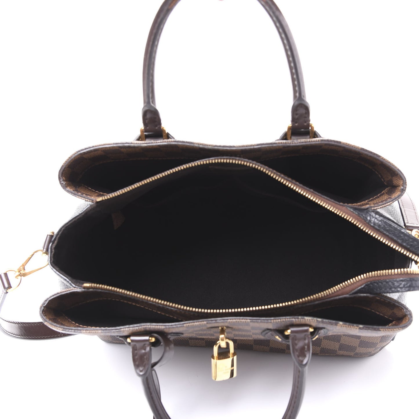 Cuir Taurillon Damier Ebene Normandy Black