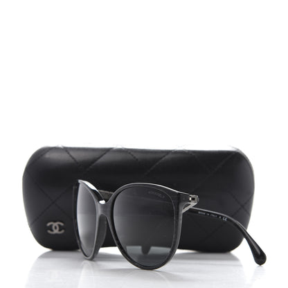Chanel Crystal CC Sunglasses 5306 Black 8 of 8