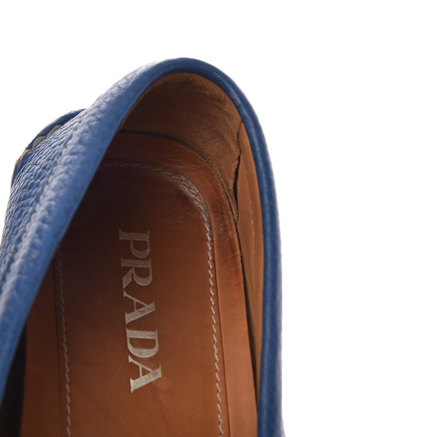Vitello Daino Loafers 8 Cobalto