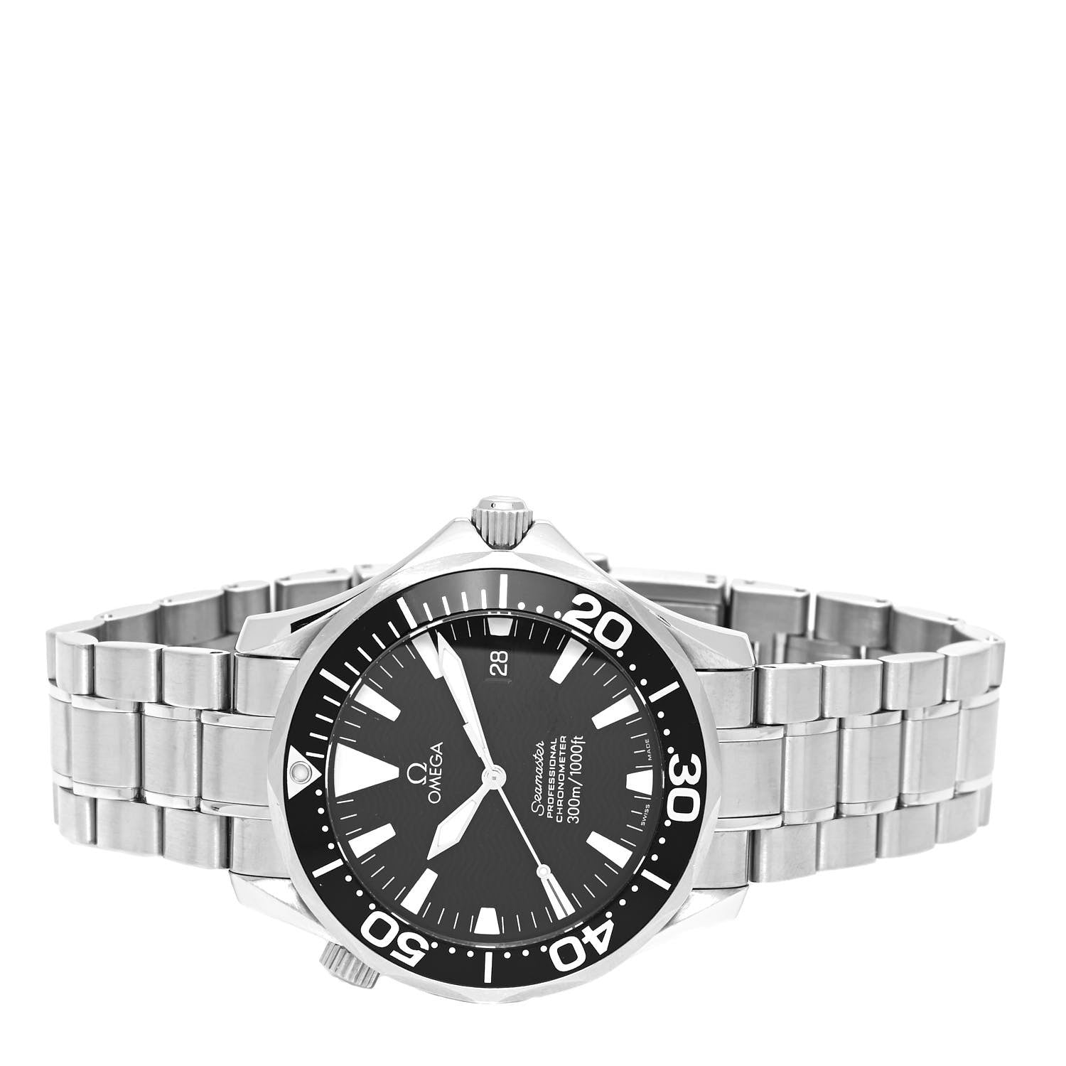 Omega Stainless Steel 41mm Seamaster Professional Chronometer Automatic Watch Black 2 of 5