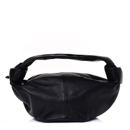 Bottega Veneta Nappa Mini Double Knot Bag Black 1 of 4