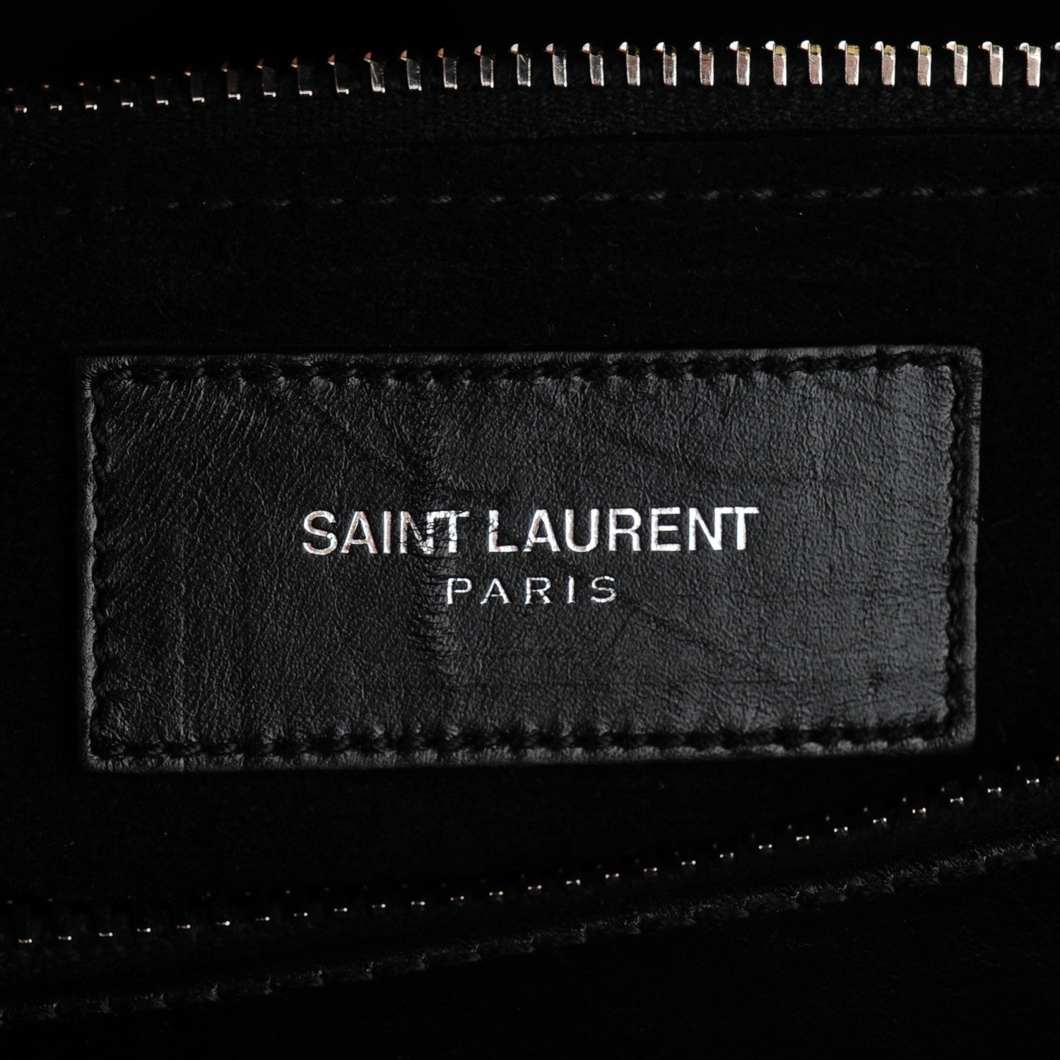 Saint Laurent Calfskin Studded Classic Duffle 6 Black 6 of 8