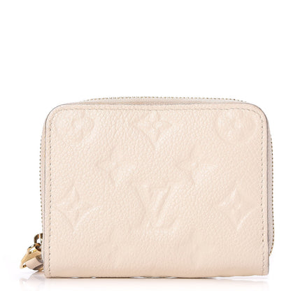 Louis Vuitton Empreinte Zippy Coin Purse Neige 1 of 8