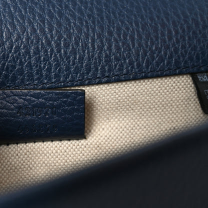 Gucci Dollar Calfskin Crystal Mini Dionysus Shoulder Bag Blue Agata Montana Sapphire 7 of 10