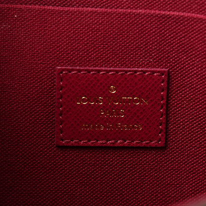 Louis Vuitton Monogram Pochette Felicie Chain Wallet Fuchsia 7 of 12