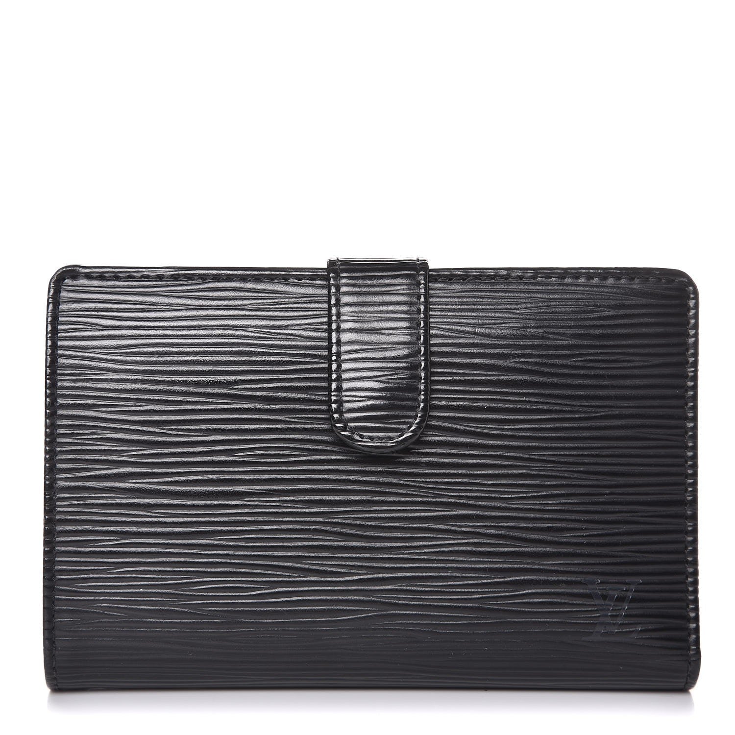 Louis Vuitton Epi French Purse Wallet Black 1 of 9