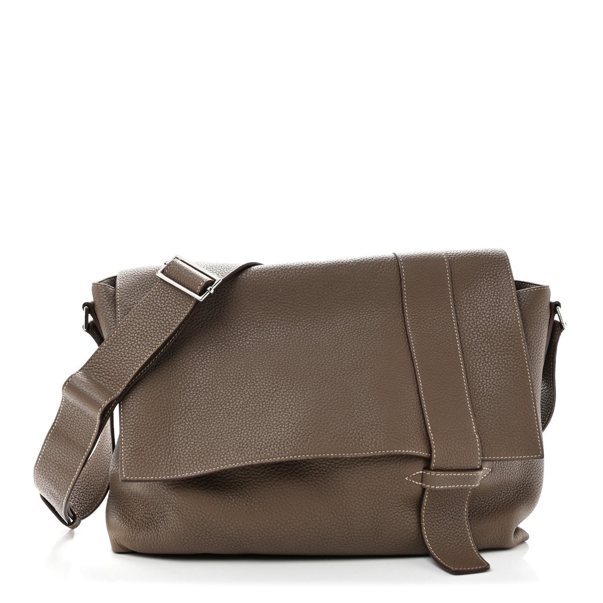 Hermes Taurillon Clemence Alfred 35 Etoupe 1 of 12