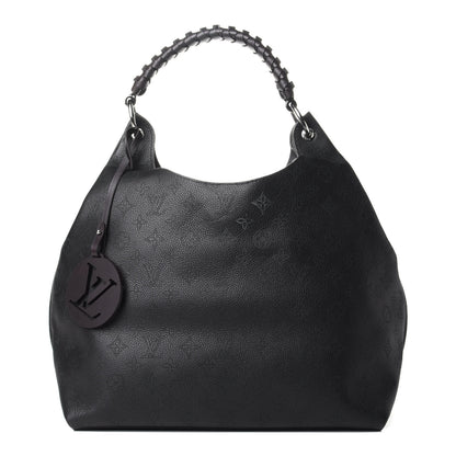 Louis Vuitton Mahina Carmel Hobo Black 1 of 9