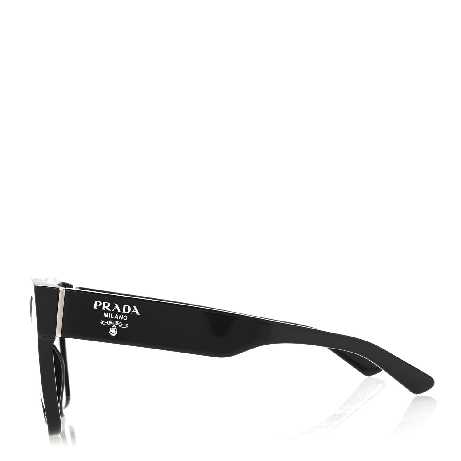 Prada Acetate Sunglasses SPR 17Z Black 3 of 8