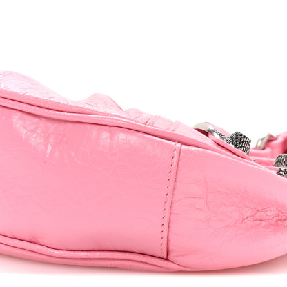 Balenciaga Agneau Arena Le Cagole Shoulder Bag XS Candy Pink 11 of 12