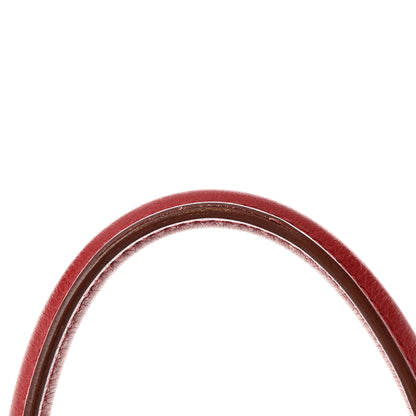 Hermes Taurillon Clemence Birkin 30 Rouge Garance 13 of 14