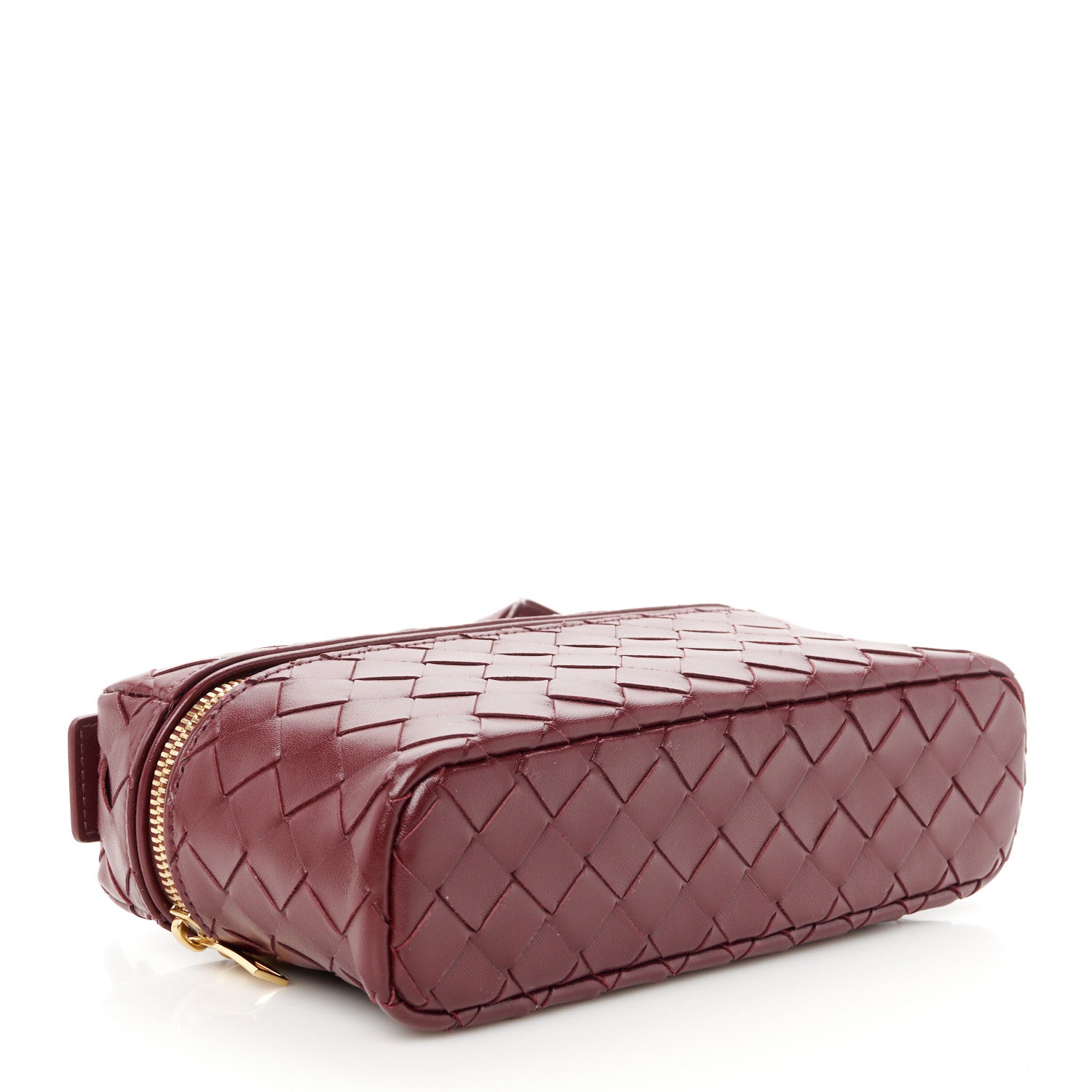Bottega Veneta Nappa Intrecciato Bang Bang Vanity Case Barolo 4 of 10