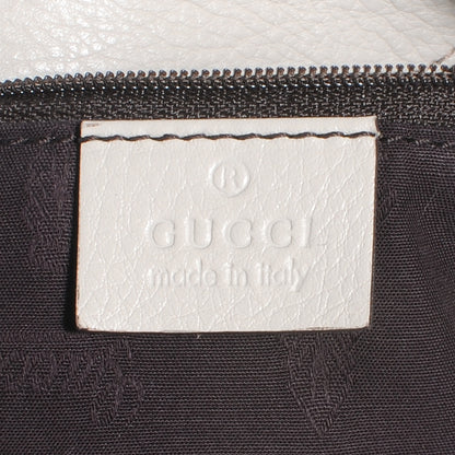 Gucci Guccissima New Ladies Web Large Hobo Off White 6 of 7