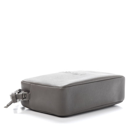 Saint Laurent Lambskin Monogram Small Lou Camera Bag Fog 8 of 11