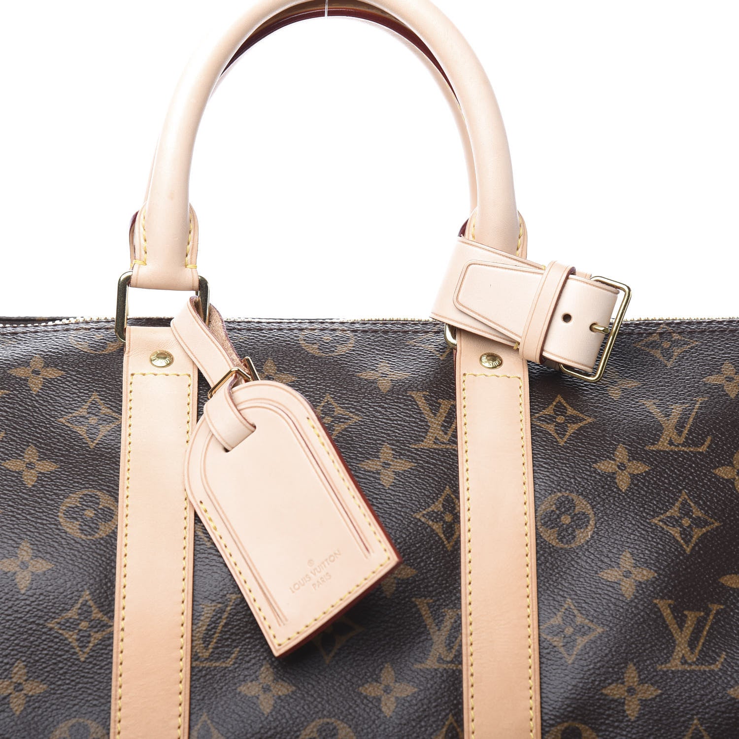 Louis Vuitton Monogram Keepall Bandouliere 45 9 of 9