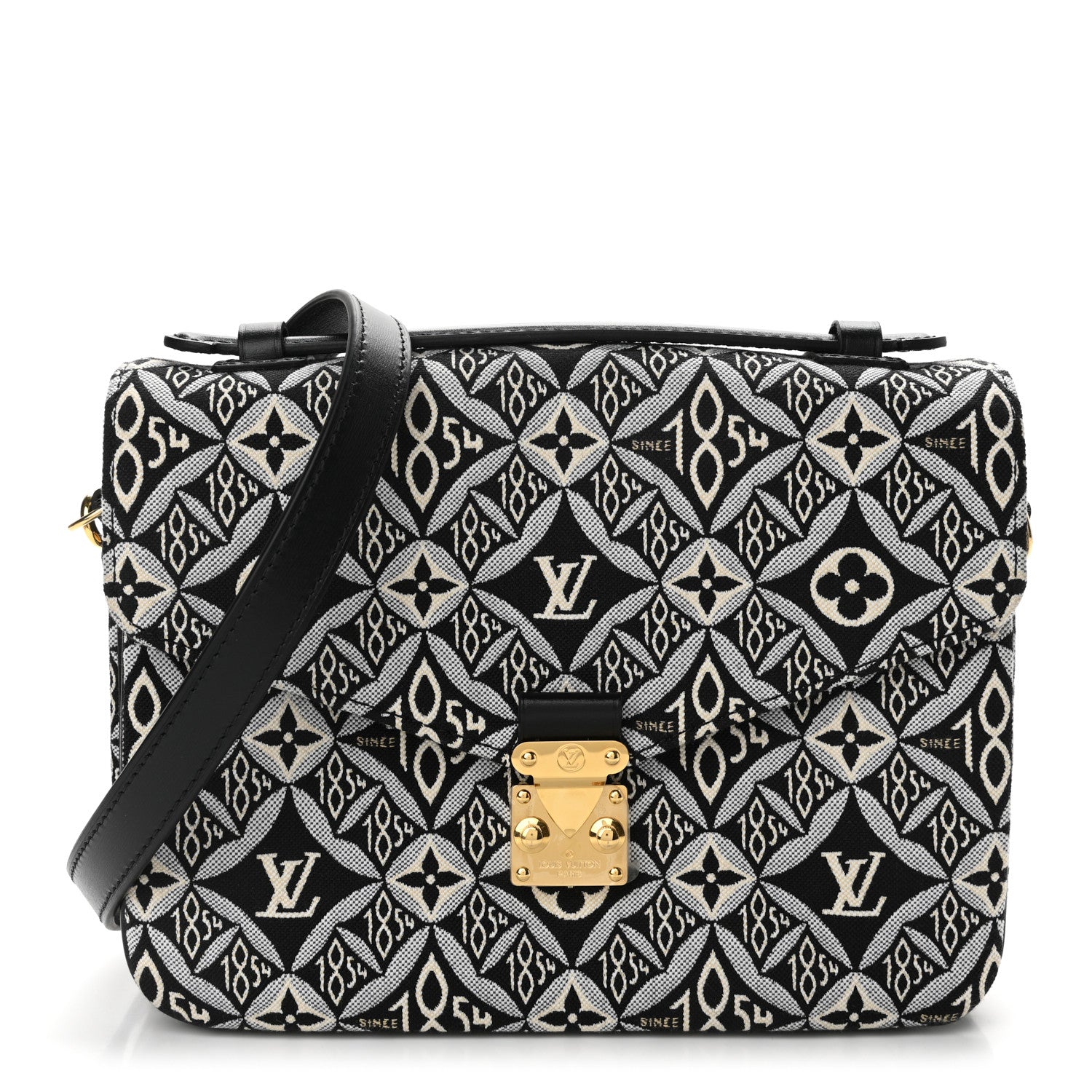 Louis Vuitton Jacquard Since 1854 Pochette Metis Grey 1 of 9