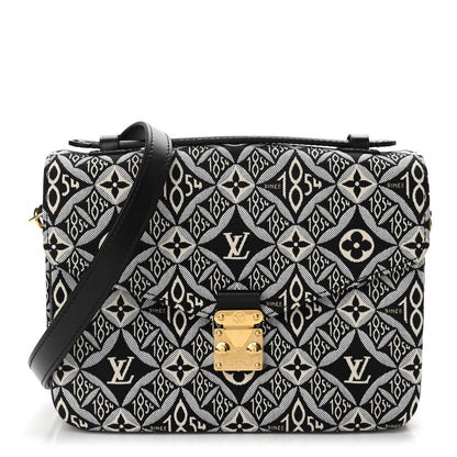 Louis Vuitton Jacquard Since 1854 Pochette Metis Grey 1 of 9