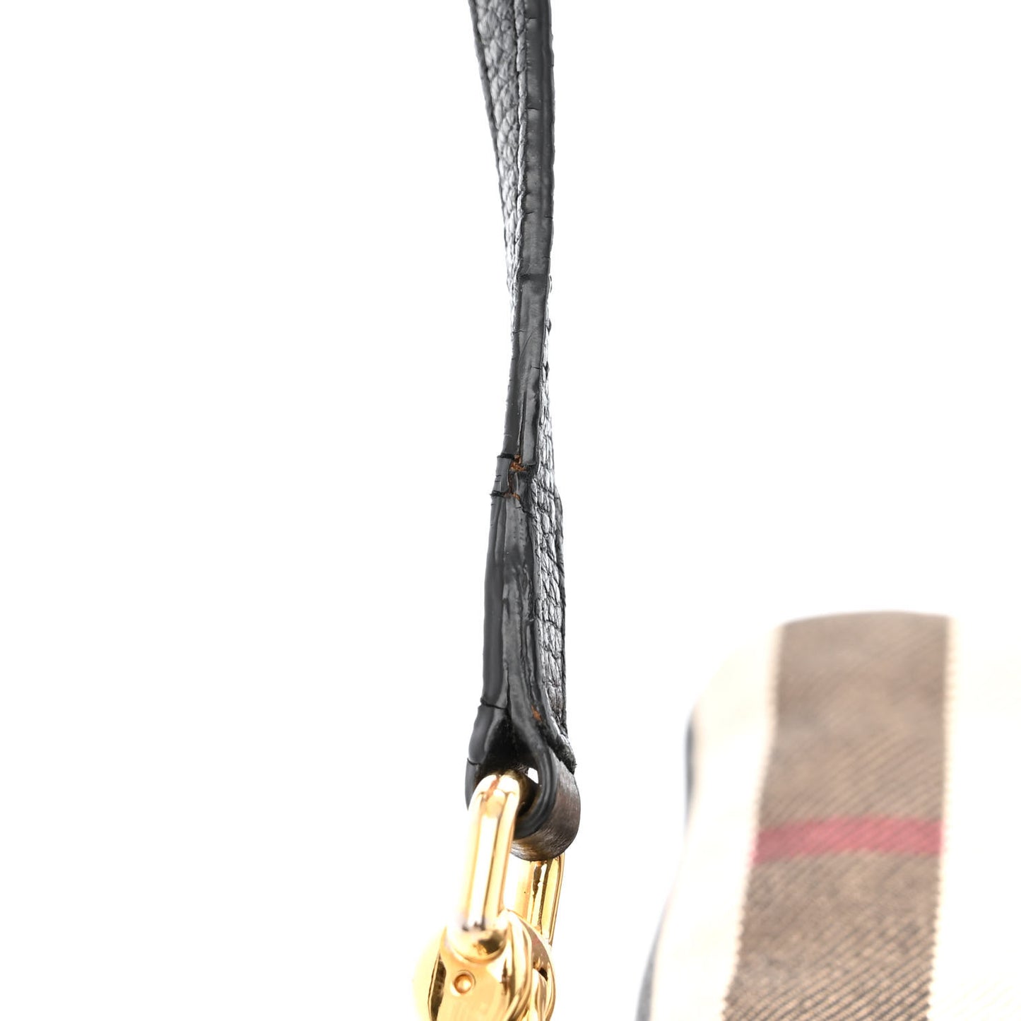 House Check Derby Peyton Crossbody Clutch Bag Black