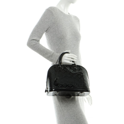 Louis Vuitton Vernis Alma PM Noir Magnetique 2 of 7