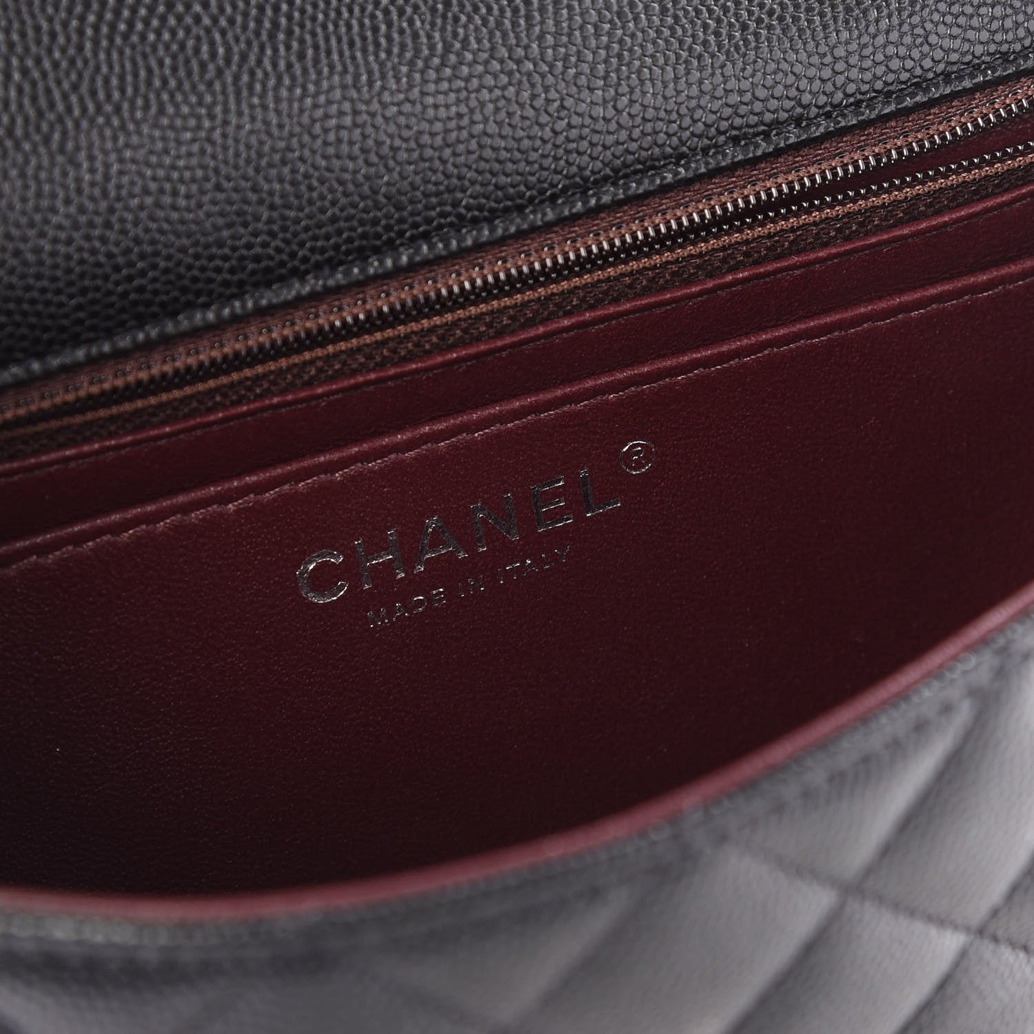 Chanel Caviar Quilted Mini Rectangular Flap Black 7 of 9