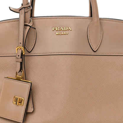 Prada Saffiano City Calfskin Small Esplanade Tote Cammeo 8 of 11