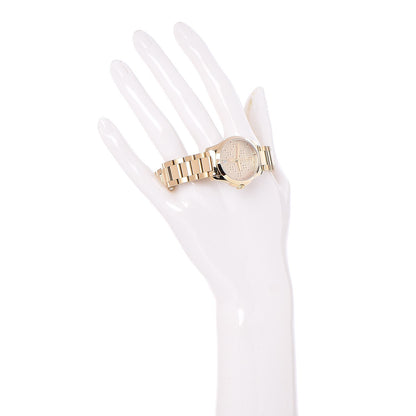 Gucci Stainless Steel 27mm G-Timeless Diamante Quartz Watch Gold 2 of 7