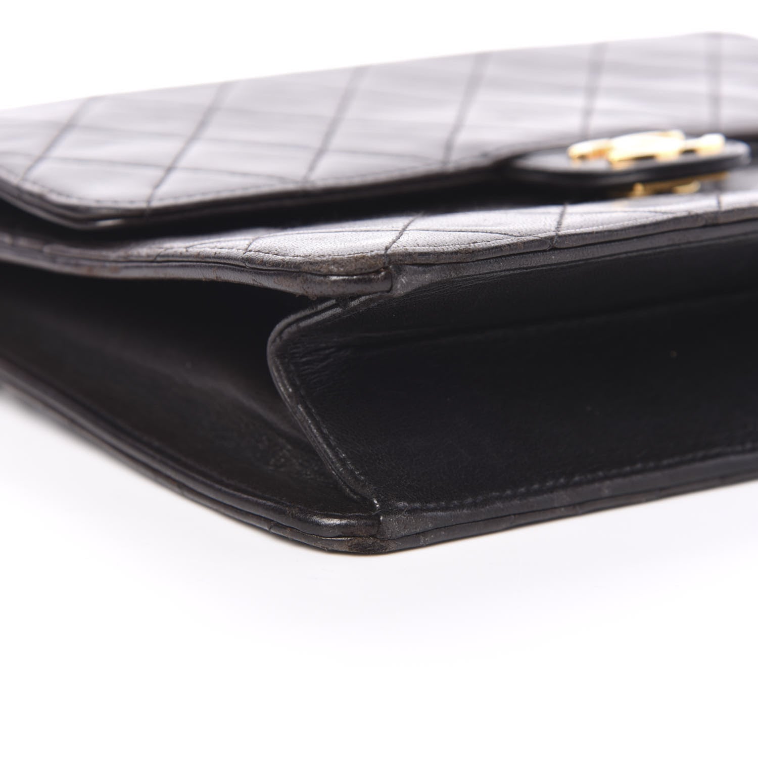 Chanel Lambskin Quilted Small Single Flap Black 9 of 16