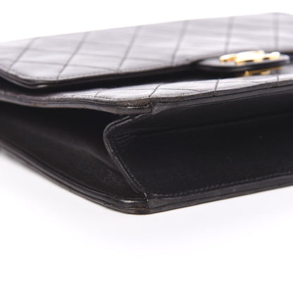 Chanel Lambskin Quilted Small Single Flap Black 9 of 16