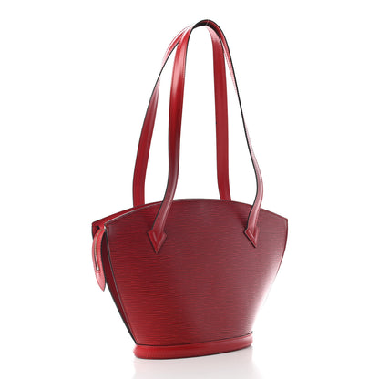 Louis Vuitton Epi Saint Jacques GM Castillan Red 2 of 10