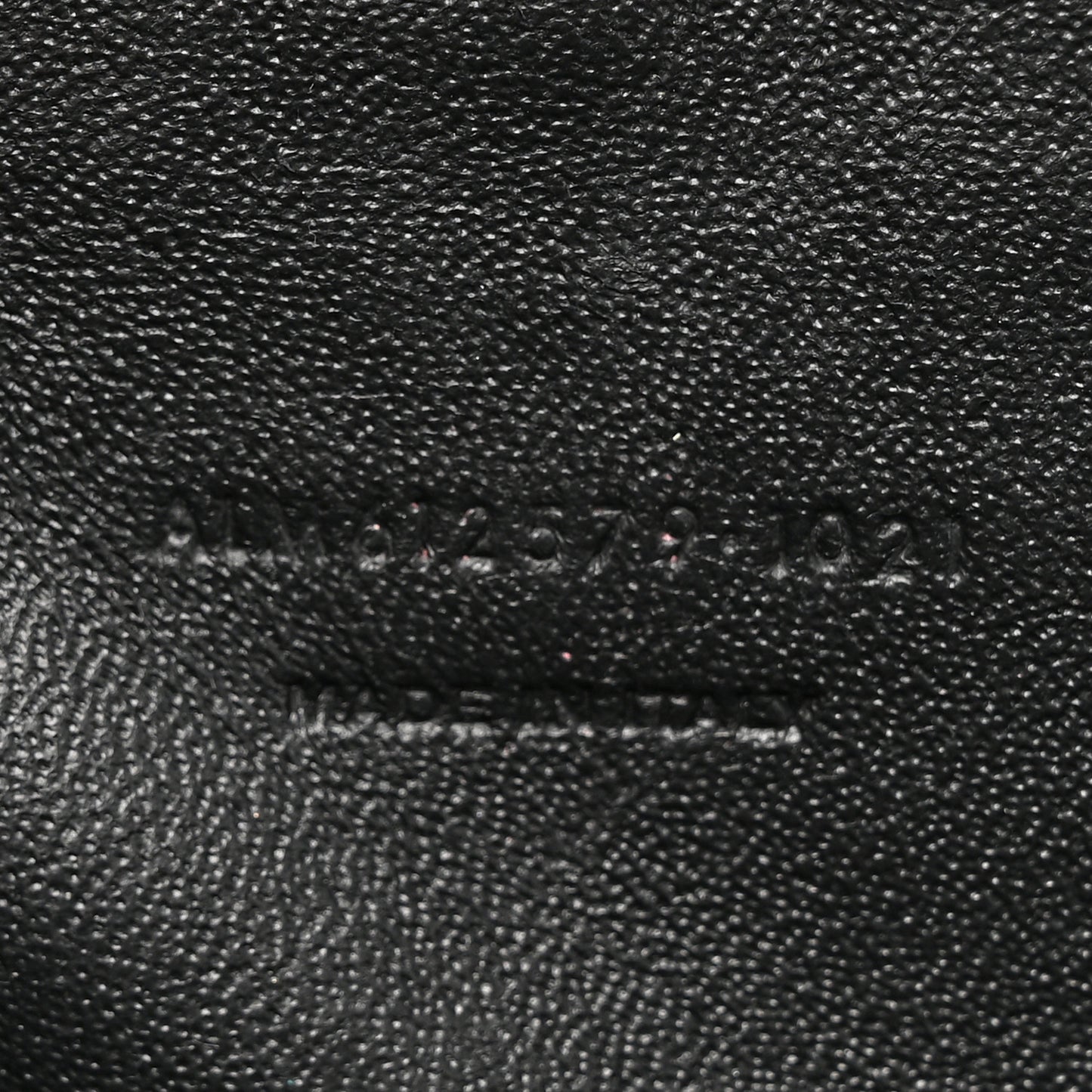 Grain De Poudre Matelasse Monochrome Monogram Mini Lou Camera Bag Black