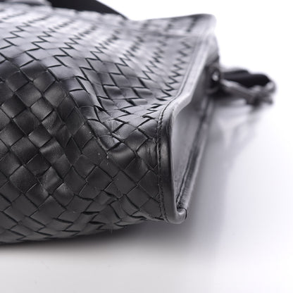 Bottega Veneta Calfskin Leggero Intrecciato Briefcase Black 8 of 8