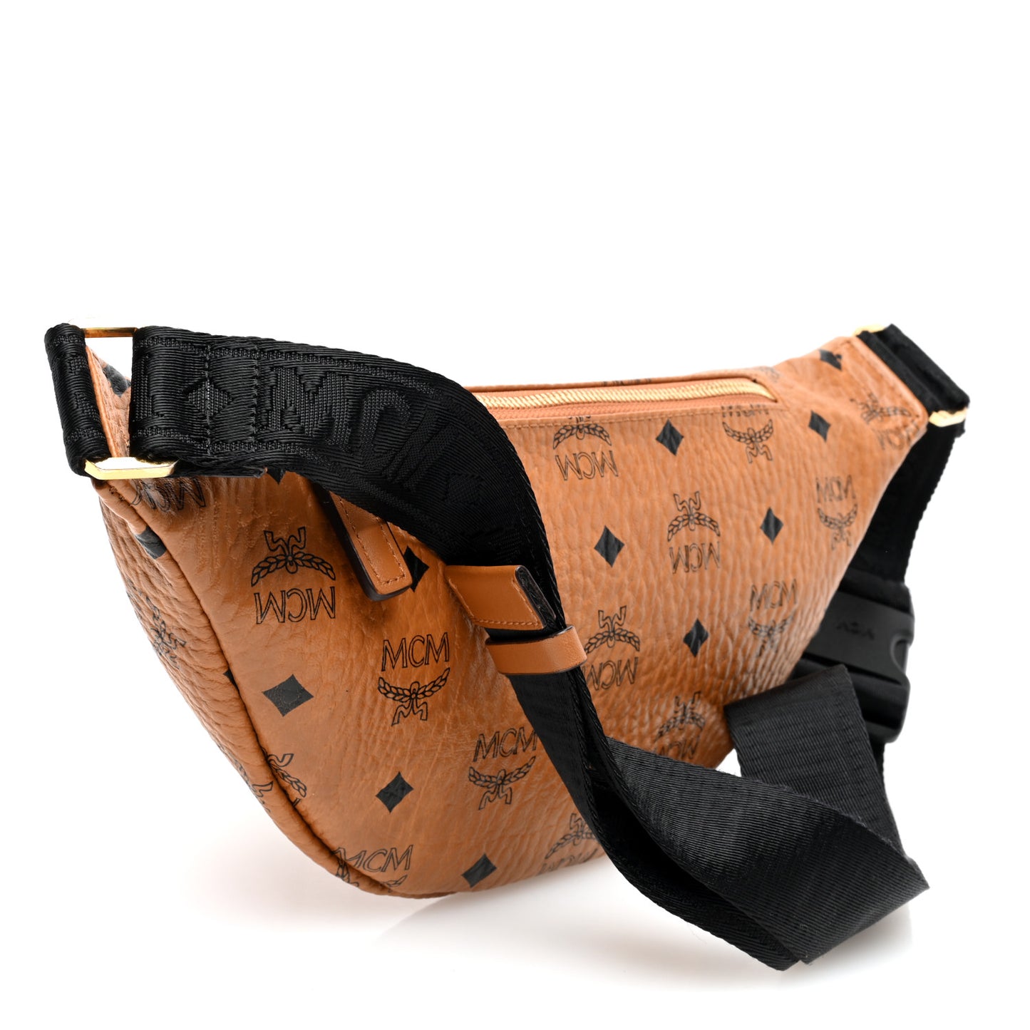 Visetos Medium Fusten Belt Bag Cognac
