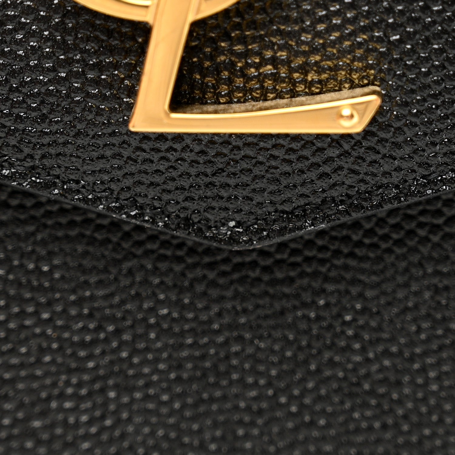 Saint Laurent Grain De Poudre Uptown Pouch Black 8 of 13