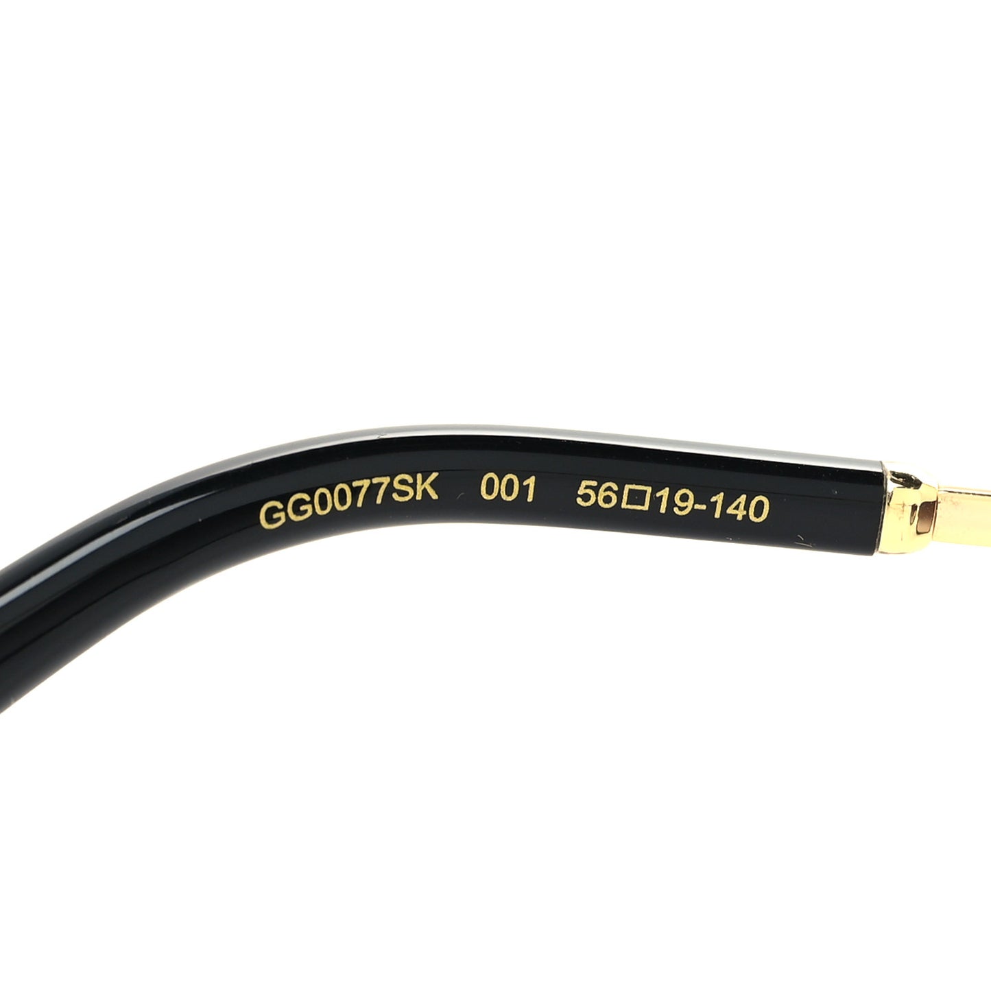 Acetate Sunglasses GG0077SK Black